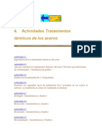 Tratamientos térmicos de los aceros: temple, recocido, revenido y normalizado