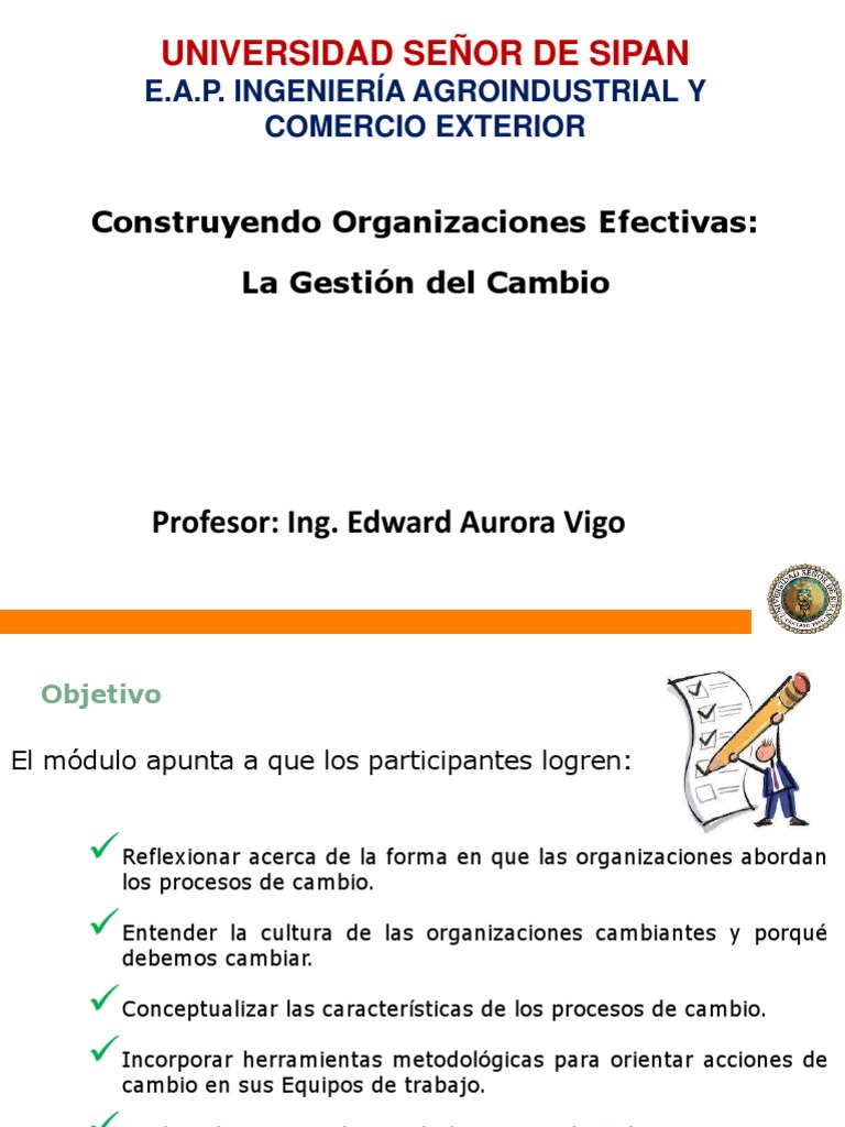 Gestión del Cambio en Organizaciones | PDF | Comportamiento | Toma de ...