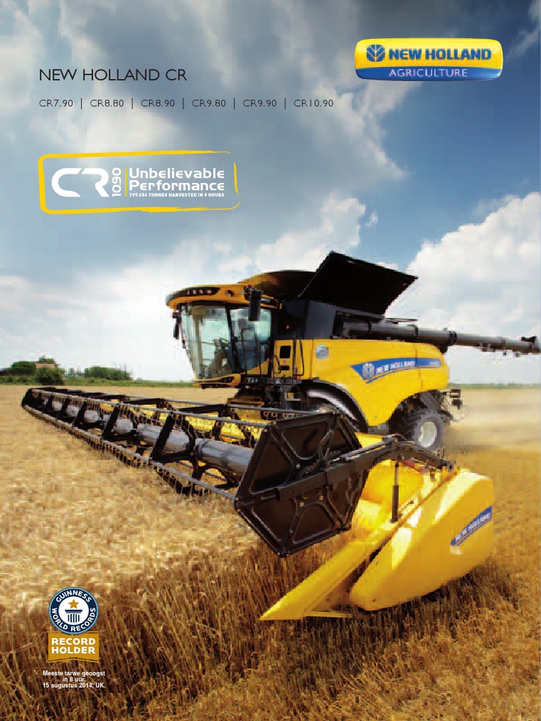 New Holland CR10.90 Manual | Energy And Resource | Nature