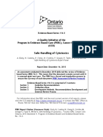 Cytotoxic Disposal With Guideline