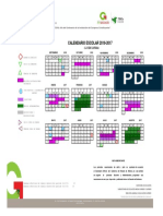 Calendario Escolar 2016-2017 Abril