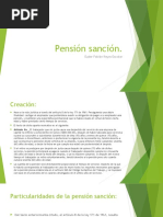 Pensión Sanción