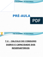 1 - Pré-Aula - Instalações de Água Fria - Consumo Diário