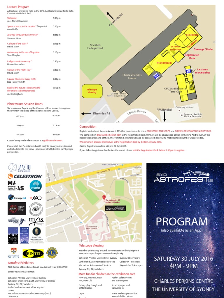 Astro Fest Program | PDF | Astronomy | Natural Sciences