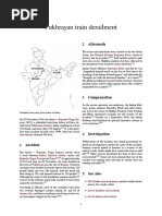 Pukhrayan Train Derailment