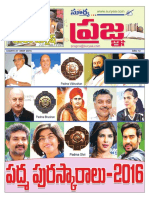 Pragna Surya Telugu Daily Wednesday Jan 27 2016