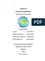 Makalah Perilaku Organisasi - Konflik Dan Negosiasi