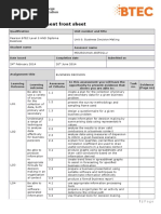 Assignment Brief (Business Decision Making)