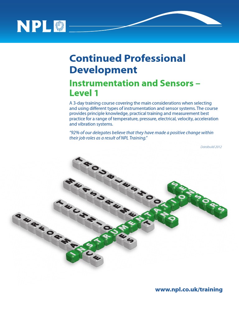 Instrumentation Sensors Level 1 | PDF | Instrumentation | Measurement