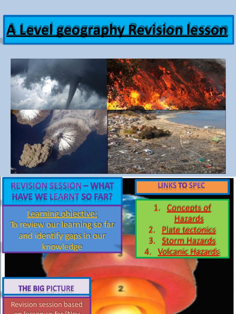 Revision Lesson Plate Tectonics | PDF | Plate Tectonics | Mantle (Geology)