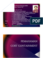 Cost Containment Pemahaman PDF