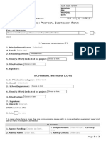 Proposal Submission Form FILL 26.10.2016