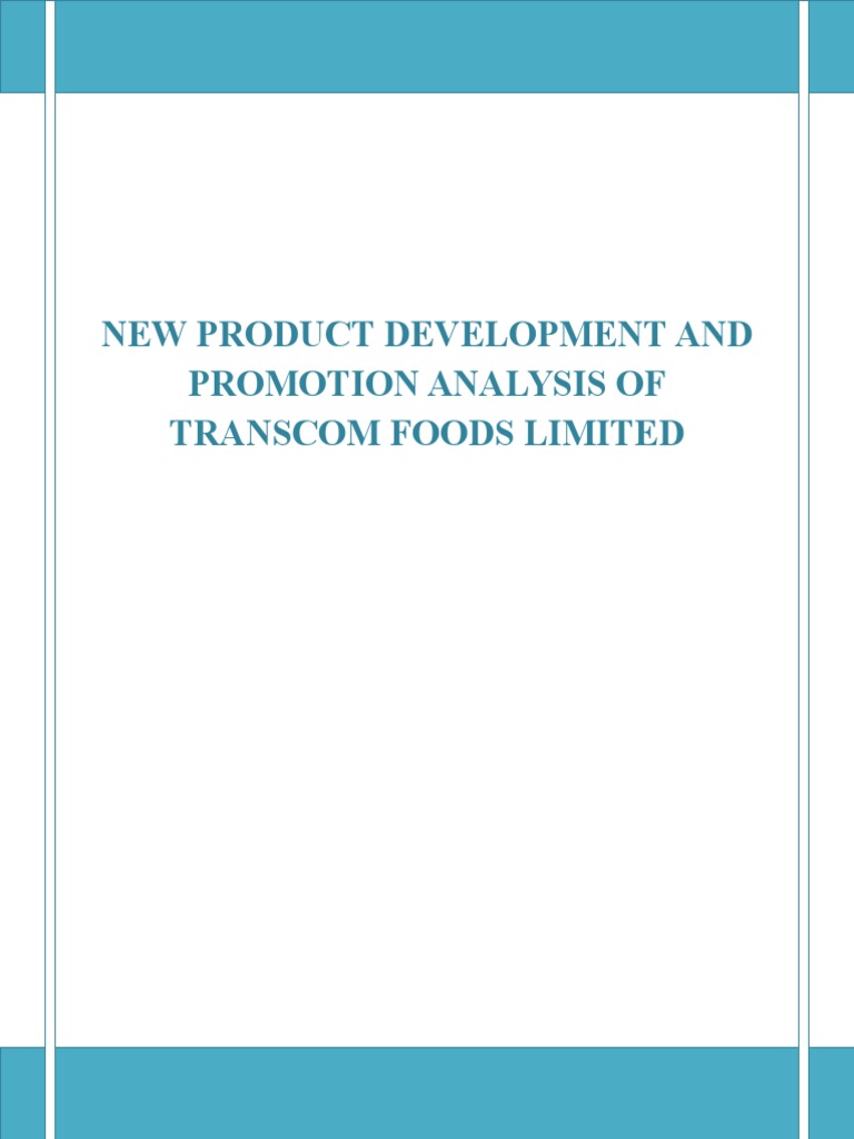 PDF Gross Margin New Product Development