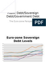 Euro-zone Public Debt
