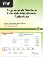 Progr. de Sanidade Animal e Insp. de Prod. de Origem Animal