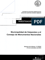 Contraloría Informe Investigación Valparaíso