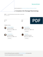 Thermelectric Ceramics For Energy Harvesting