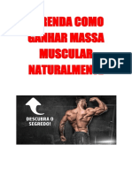 Aprenda Como Ganhar Massa Muscular Naturalmente