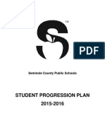 Student Progression Plan