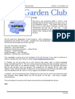 The Garden Club: Hi All