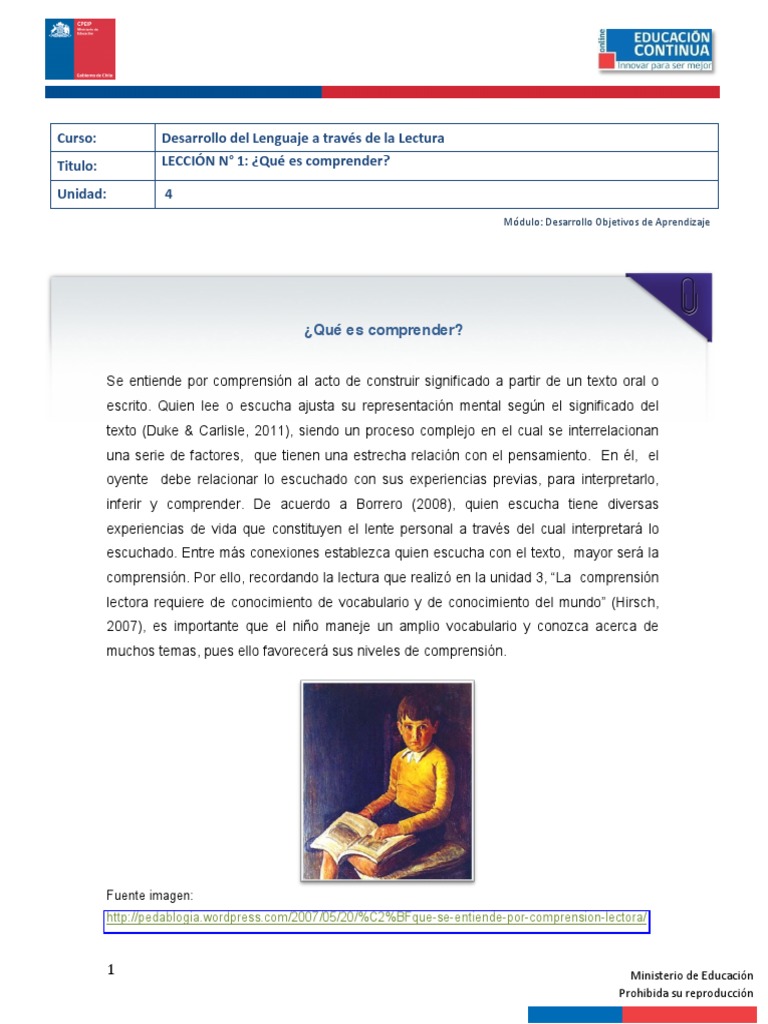 ¿Qué Es Comprender | PDF | Comprensión lectora | Lectura (proceso)