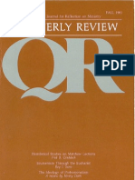 Fall 1981 Quarterly Review - Theological Resources for Ministry