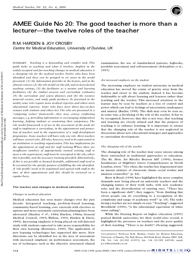 Characteristics of a good teacher essay pdf image