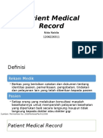 Patient Medication Record