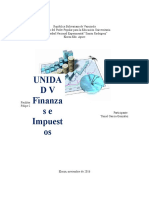 Unidad IV Finanzas e Impuesto Informe Toniel
