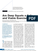 Are Deep Squats a Safe and Viable Exercise