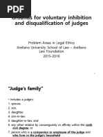 Motion For Inhibition Sample | PDF | Prosecutor | Article Three Of The ...