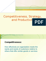 32433119 Competitiveness Strategy and Productivity