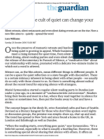 Ssshhh! How the cult of quiet can chang...r life | Life and style | The Guardian.pdf