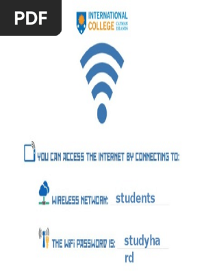wifi password