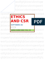 Ethics and CSR: Software Ag