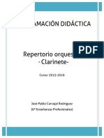 V 2015 Clarinete Repertorio Orquestal
