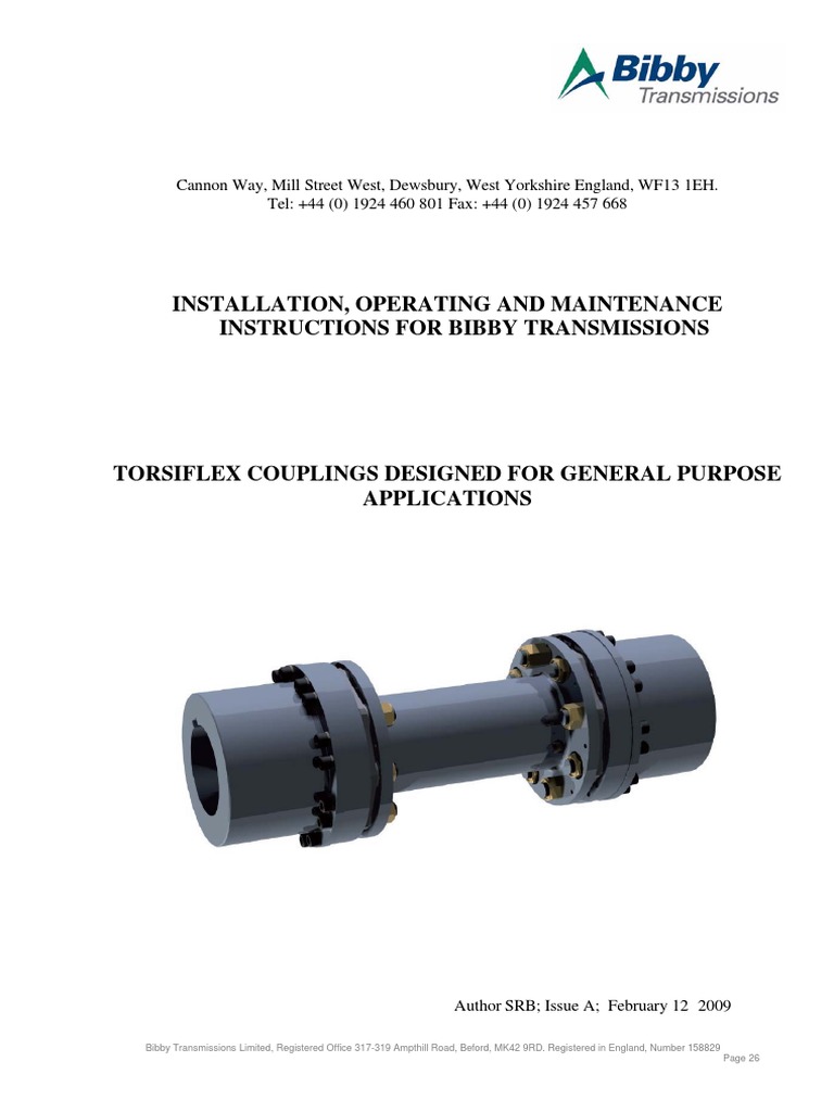 Bibby Coupling Manual PDF