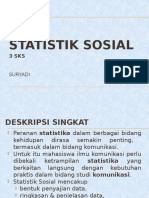 Statistik Sosial-sesi 1