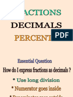 Fractions Decimals and Percents Conversions 2 1ng2vic
