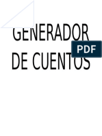 Generador de Cuentos