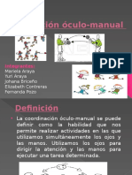 Coordinación Óculo Manual