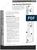 identifying sewing equipment