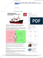 Partes de Un Barco, Proa Popa Amura Aleta Obra Viva Obra Muerta Babor