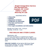 Immigation English Brochure