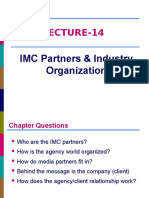Lecture-14: IMC Partners & Industry Organization