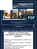 Decreto Número 1072 de 2015 Decreto Único Reglamentario Del Sector Trabajo (1)