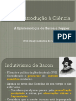 04 - A Epistemologia de Bacon e Popper