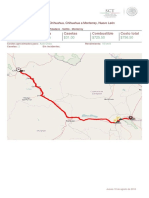 Ruta Alterna - de Chihuahua, Chihuahua A Monterrey, Nuevo León