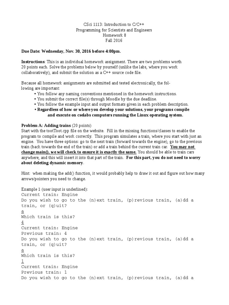 Homework 8 (C++) | PDF | C++ | Computer Program