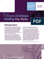 APACS Cheques Facts Leaflet PDF